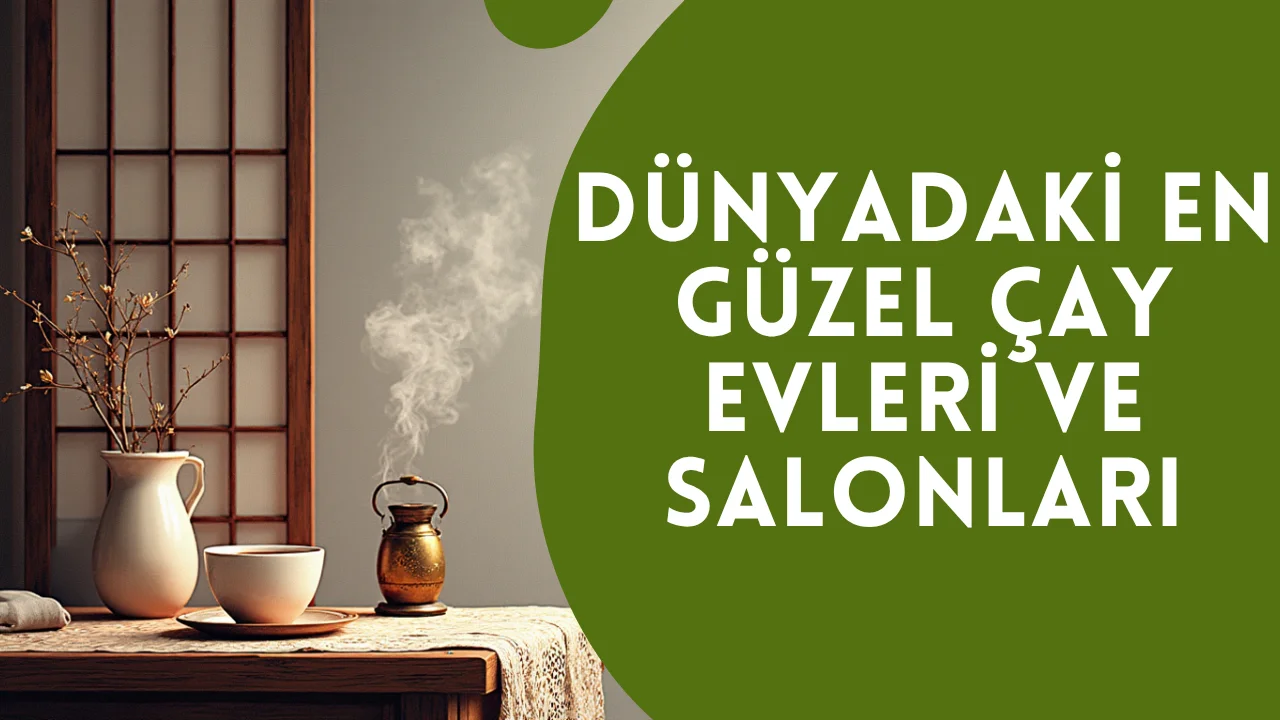 Dünyadaki En Güzel Çay Evleri ve Salonları
