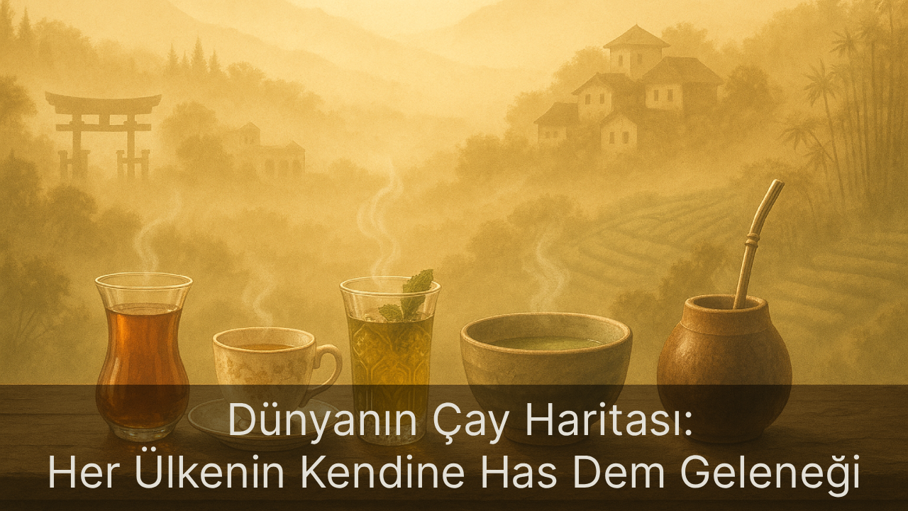 Dünya'nın Çay Haritası