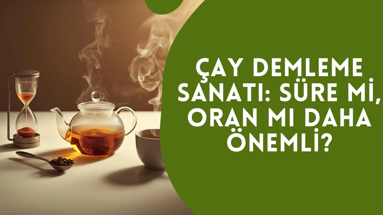 Çay Demleme Sanatı: Süre mi, Oran mı Daha Önemli? 8 Çay Demleme Sanatı