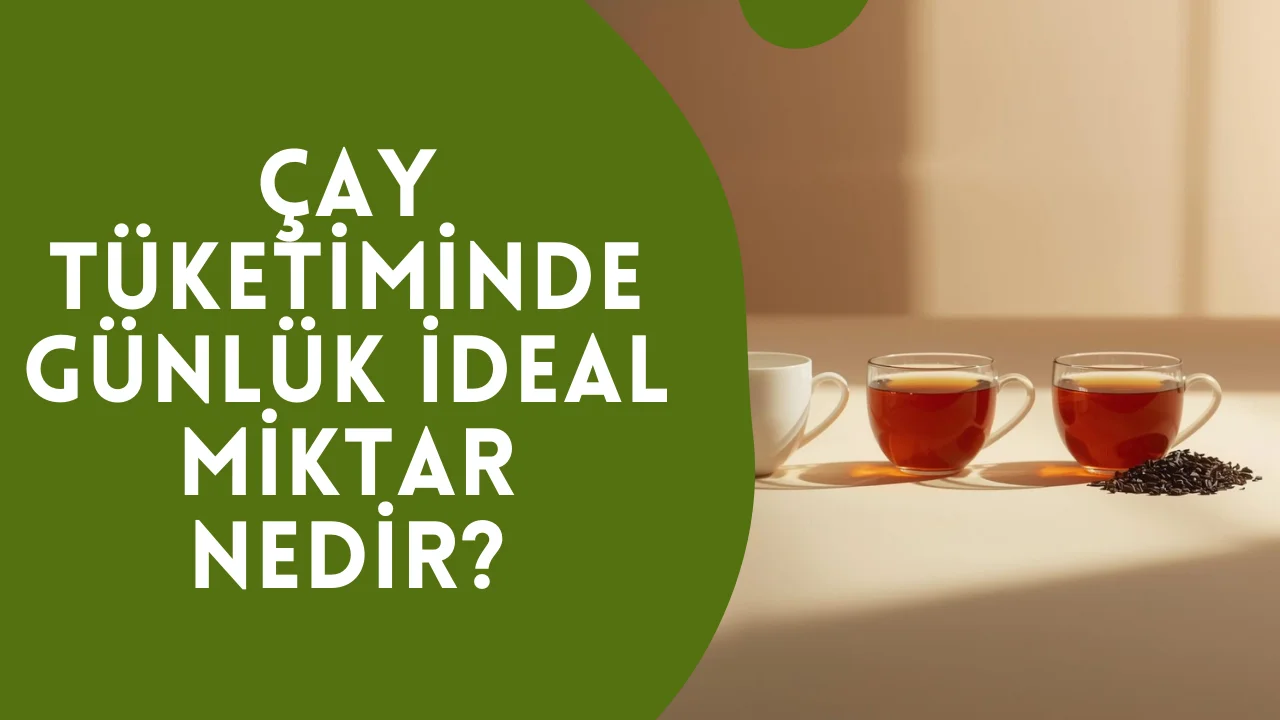 Çay Tüketiminde Günlük İdeal Miktar