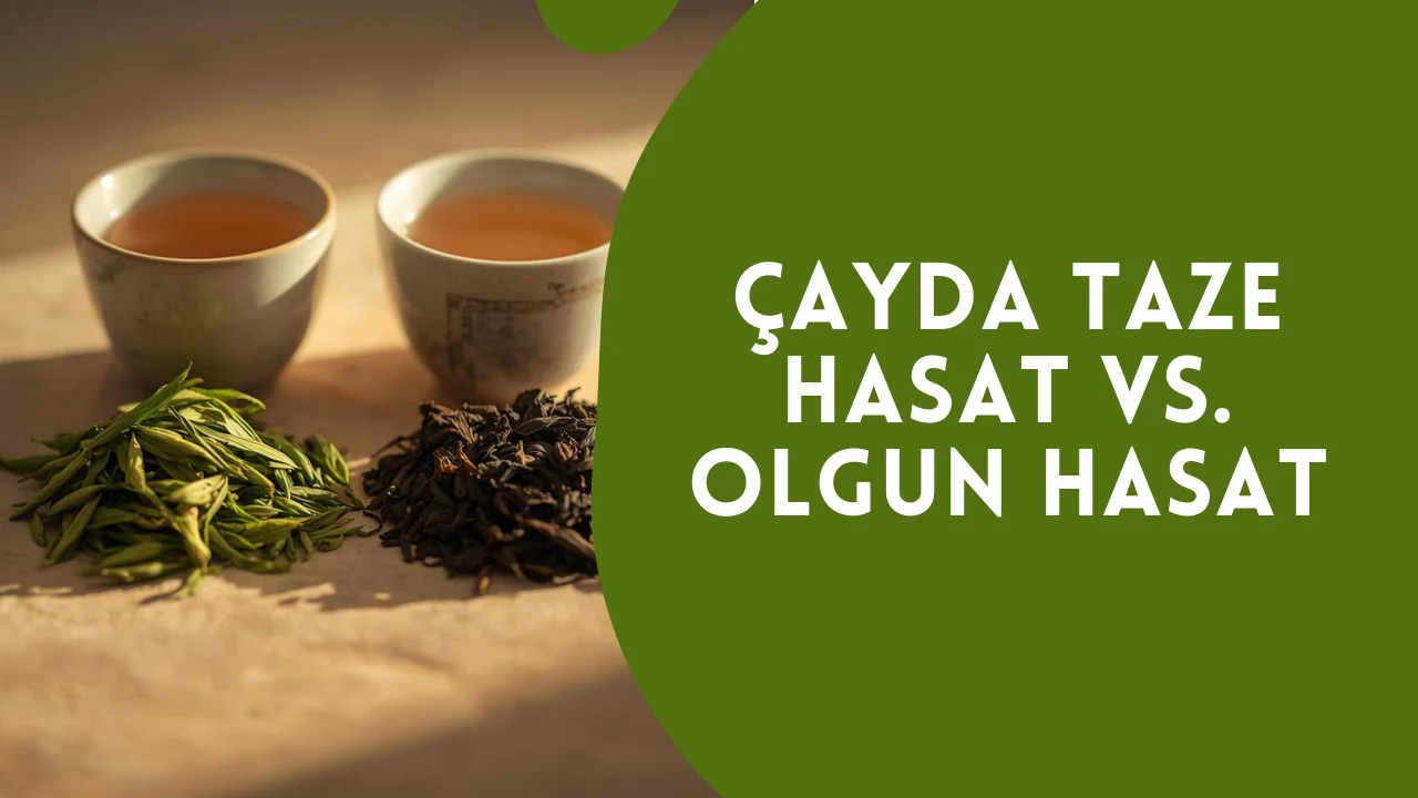 Çayda Taze Hasat vs. Olgun Hasat 5 Çayda Taze Hasat vs Olgun Hasat