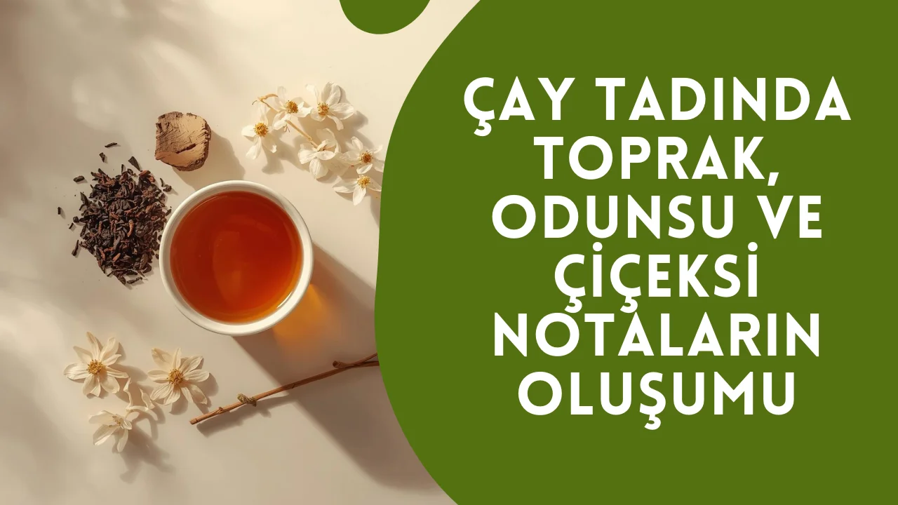 Çay Tadında Toprak, Odunsu ve Çiçeksi Notaların Oluşumu