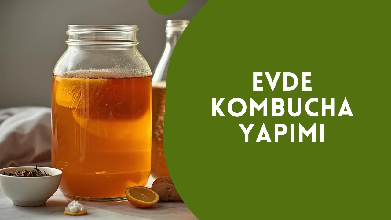 Evde Kombucha Yapımı